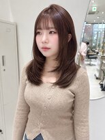 エラン トウキョウ 学芸大学店(elan tokyo)&nbsp;透明感ナチュラルブラウン/レイヤーカット/カール