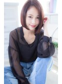 アンジュヘアー　アンニュイカールのモダンショート♪