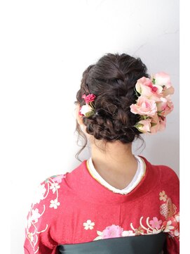 デコヘアーフラッペ(DECO HAIR frappe) 編み込み×編み込み