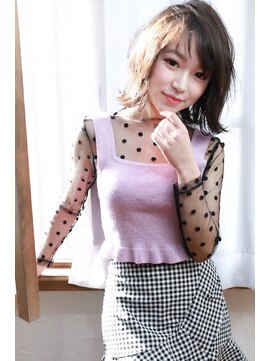 ラフィス ヘアー エイル 京橋店(La fith hair ail) 【La fith】 エアリーボブスタイル