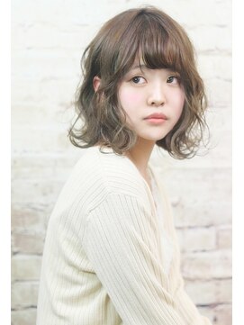 美容室 フォーリア Foglia 人気 ミニボブ ウェーブ 大人かわいい