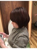 長さを感じるショートスタイルホーム