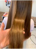 髪質改善ストレート×ロング