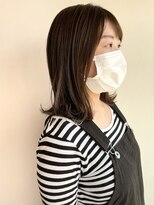 ツイギー 宮西店(TWiGGY)&nbsp;カジュアルな外ハネにグレージュ