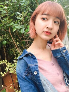 ジェム(GEM) フラミンゴピンク/ブリーチ2回