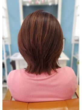 アラワラブルー(arrawarra blue) お手入れ簡単レイヤースタイル/20代/30代/40代/50代/倉敷/南町