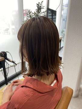 テラスヘア 新潟駅南(TERRACE hair) トレンド!切りっぱなし ミディアム☆