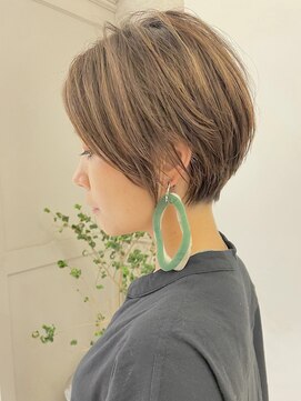 ベック ヘアサロン(BEKKU hair salon) 前髪長め☆大人かわいいナチュラルショート