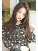 美容室ヘアーオブドレス ラフなハーフ巻き