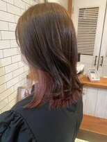 オーブ ヘアー リリー 博多2号店(AUBE HAIR lily) インナーペールピンク