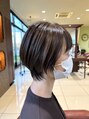 アース コアフュールボーテ 上越店(EARTH coiffure beaute) 細かいハイライトなのでチャレンジしやすい明るさです
