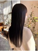 暗艶マットアッシュストレート