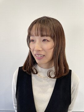 モガ美容室(Moga) Medium hair♪