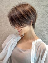 ロンド アンブル 四条烏丸(Lond ambre)&nbsp;【Lond ambre】川村利幸/大人美人ショート×シルキーベージュ