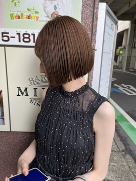 サロンドミルク 溝の口店(salon de MiLK) 20代30代40代/ボブ/ミニボブ/イルミナカラー［溝の口］