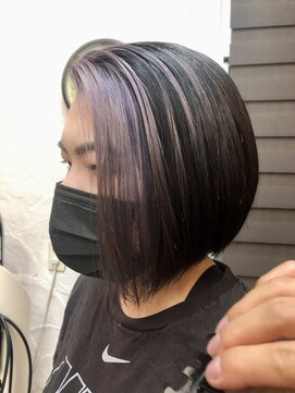 ライフ ヘアーサロン(Life -hair salon-) フェイスフレミング×ボブ