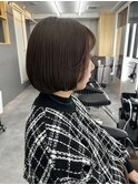 愛され顎ラインボブアンニュイ色気色っぽボブウェーブボブ