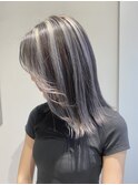 ハイライト×フェイスレイヤーカット
