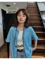 トレス(TRESS) 外ハネボブ　レイヤーボブ　ニュアンスパーマ