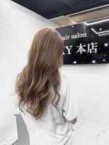 スカイ 本店(SKY)&nbsp;zuru_ブリーチなしでのブラウンベージュ