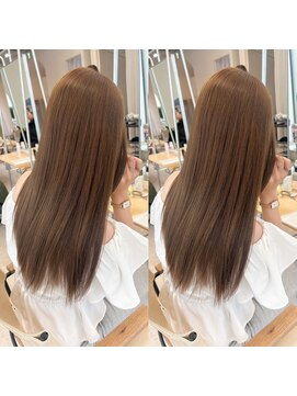 フルールバイアヴァンスクロス(Flulu by avance. cross) シナモンベージュ×髪質改善