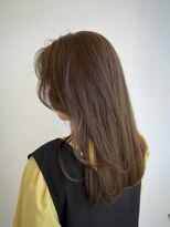 ガリカ 博多(Gallica)&nbsp;【長まなみ】レイヤーカット透明感たっぷり柔らかベージュカラー