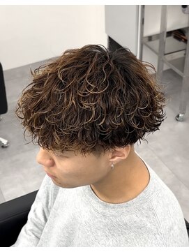 ノイセル 心斎橋(Noisyle) 波巻きパーマ×スパイラルパーマ×2way×マッシュ