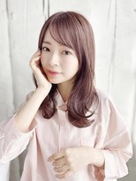 ヘアメイク ナル(hair make nalu)&nbsp;ツヤ感カラーのヨシンモリスタイル
