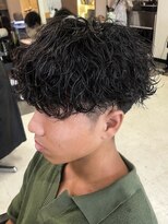 グッドタイムエフティフィフス 横浜西口(GoodTimes ft.fifth)&nbsp;横浜シャドウパーマツイストスパイラルパーマセンターパート30代