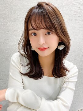 アフロートpd+ KOBE(AFLOATpd+) くびレイヤー/アースカラー/ レイヤーカット/30代40代50代