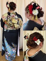 ヘアーメイク ツインズ(Hair Make TWINS)&nbsp;編み込みヘアアレンジ