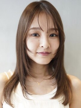 ニコ トウキョウ(nico TOKYO) レイヤーカット顔まわりカットココアブラウン