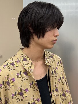 パークレーン アイス イヴェン(park lane ICI yeven) メンズカットシースルーマッシュハイライトダウンパーマYUKI