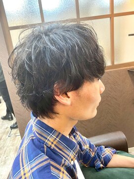 ファブ バイ ルミ(Fab by Lumi) MEN’S HAIR/フェザーパーマ/マッシュスタイル