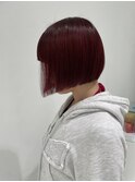 顎ラインパツッとボブ