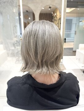 ザザ 高田馬場(ZA/ZA) グレイヘア　脱白髪染め