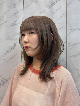 クリアーオブヘアー 一社店(clear OF HAIR) まろやかくすみベージュ