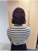 乾かすだけでキマる髪ウェーブパーマボブ