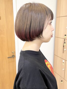 モリオ フロム ロンドン 成増店 【morio成増/米村】マッシュ裾カラー