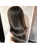 ロンド ルージュ 銀座店(Lond rouge)&nbsp;ミニウルフ髪質改善縮毛矯正酸性ストレートレイヤーカット/銀座