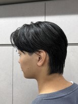 ニコ トウキョウ ロジック(nico TOKYO Logic)&nbsp;メンズセンターパートニュアンスパーマアップバング