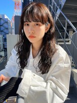 トレンチ(TRENCH) 【RIKU】パーマ ロングパーマ レイヤーカット