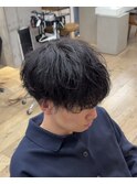 ふわっとシャドウパーマ