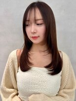 エジョン 幡ヶ谷店(Aejon)&nbsp;韓国レイヤー/ワインレッド/マロンベージュ/イメチェン/幡ヶ谷