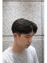 ヘアモードキクチ 日本橋室町店&nbsp;ニュアンスパーマ/日本橋室町/パーマ/メンズ/理容室