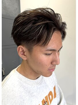 ネクストフォーヘアー(NEXT for hair) オールバック風センターパート