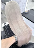 エゴル ナゴヤサカエ(ENGOL NAGOYA SAKAE)&nbsp;新美蓮/グレージュ/ホワイト/ホワイトカラー/ハイトーン