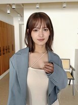 フォト 新宿三丁目(foto) 大人ガーリー/似合わせカット/ミディアムレイヤーカット/富山