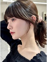 エジョン 三鷹店(Aejon)&nbsp;三鷹レイヤーカット韓国ダブルカラー顔周り前髪カットボブ