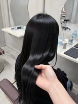 ピンク シー バイ アンジェリカ 瓢箪山2号店(PINQ she by ANGELICA) ブルーブラックで大変身